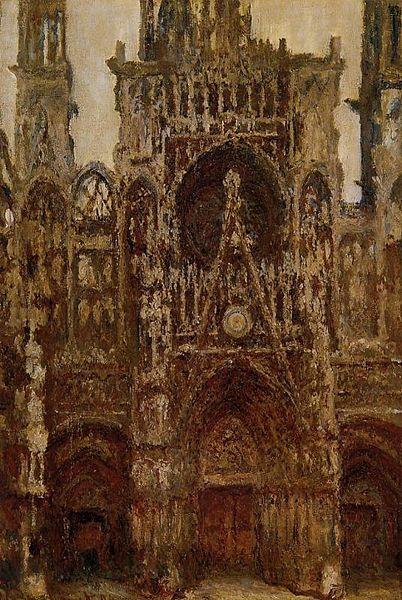 Claude Monet La cathedrale de Rouen